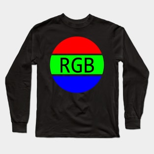 RGB Model Long Sleeve T-Shirt